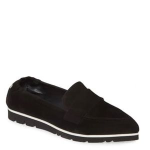 AGL micro pointed toe loafer size US 7